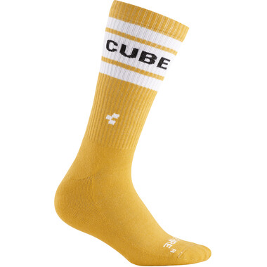 Socken CUBE HIGH CUT AFTER RACE Gelb 2023 0
